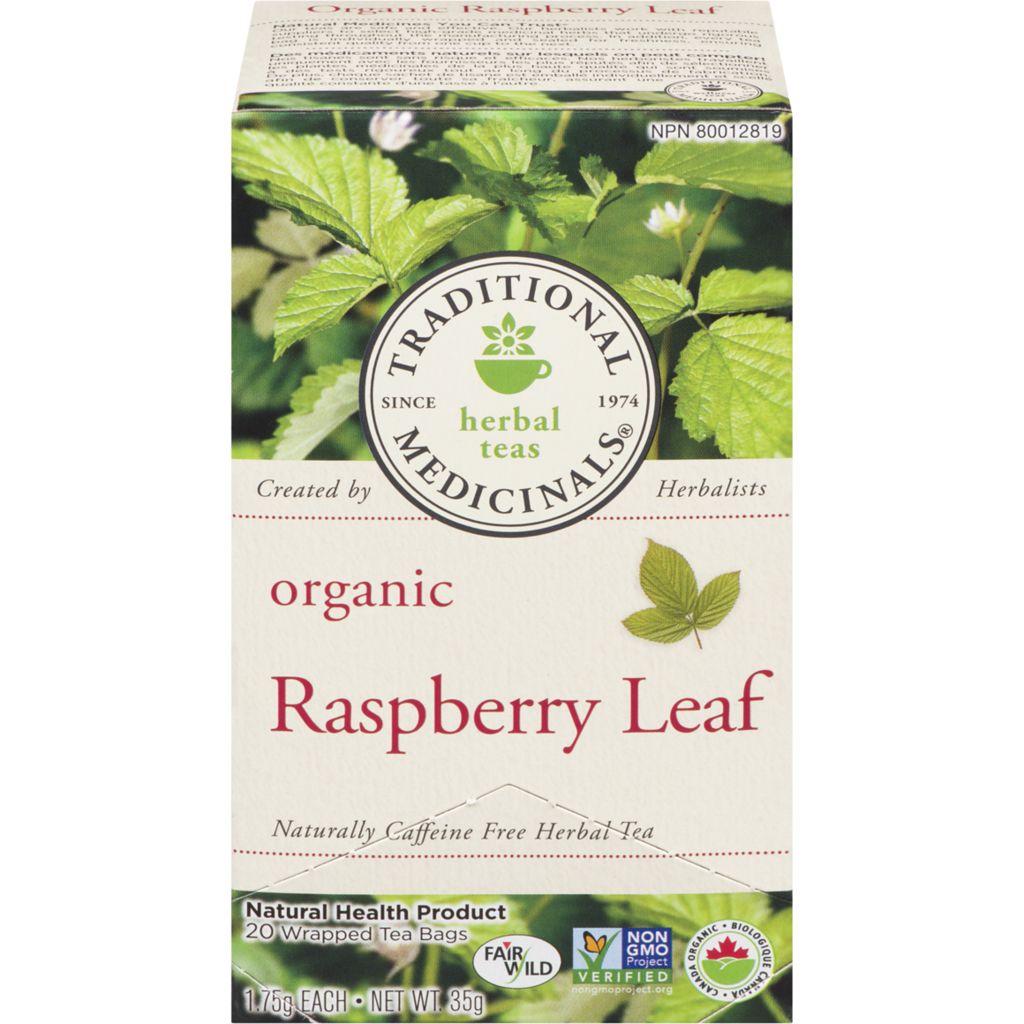 Traditional Medicinals Organic Raspberry Leaf Herbal Tea Zilch Boutique